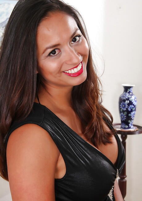 Excellent american mature Abby Melon in skirt shows big boobies and spreads her legs 